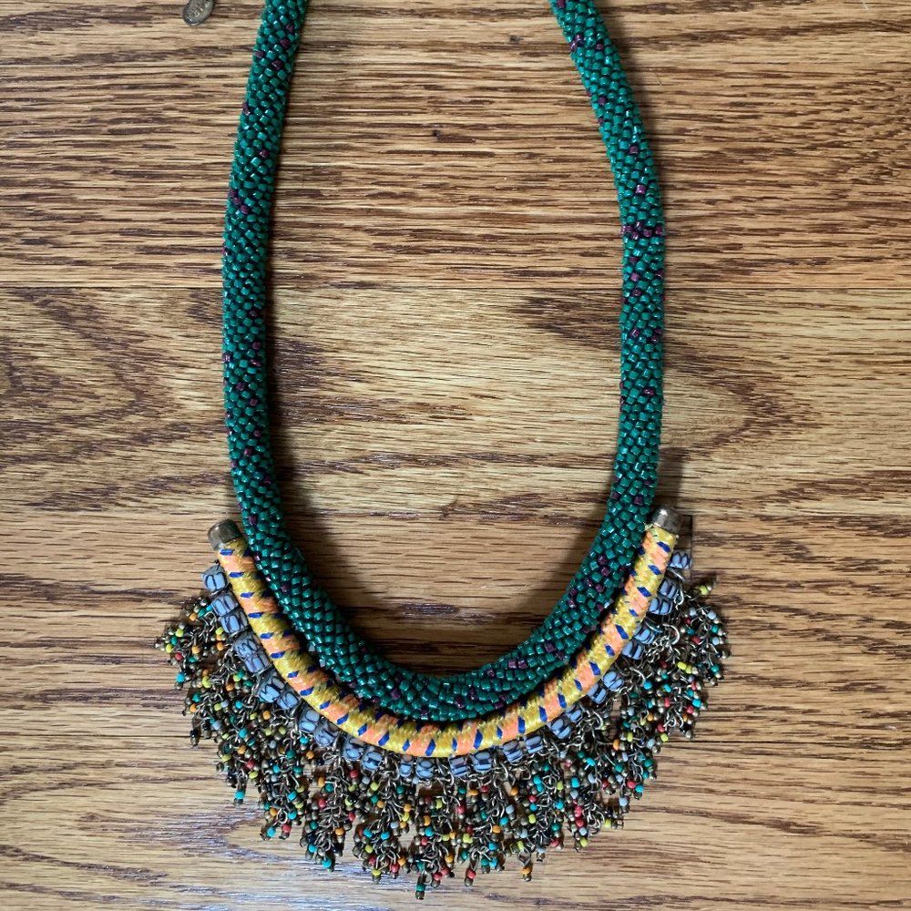Colorful Zara Statement Necklace